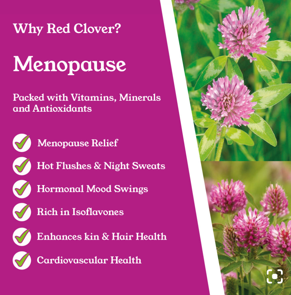 NTURE Red clover capsules