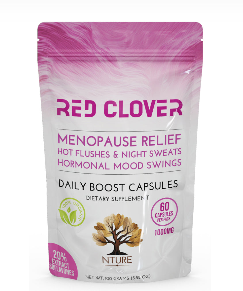 NTURE Red clover capsules