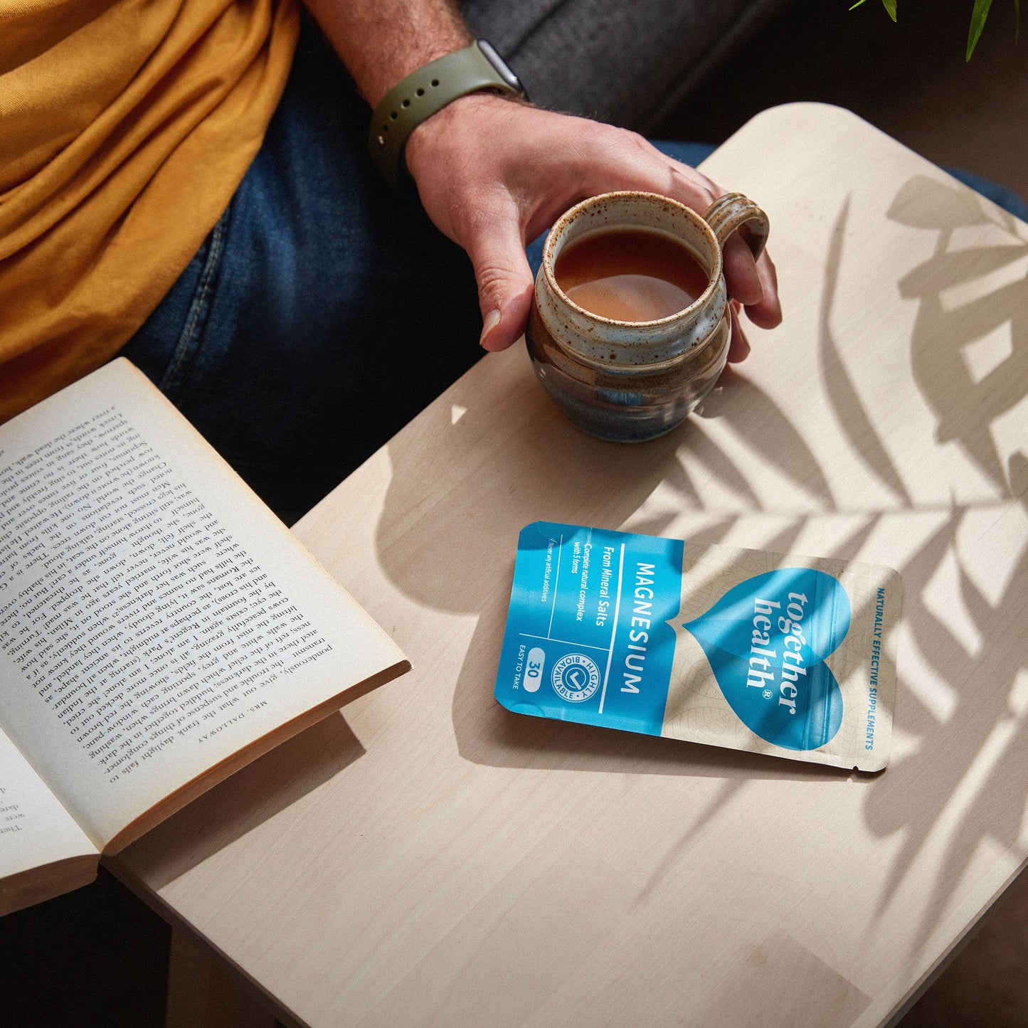 Magnesium Supplement - 5 Natural Forms - Together Health – 30 Capsules