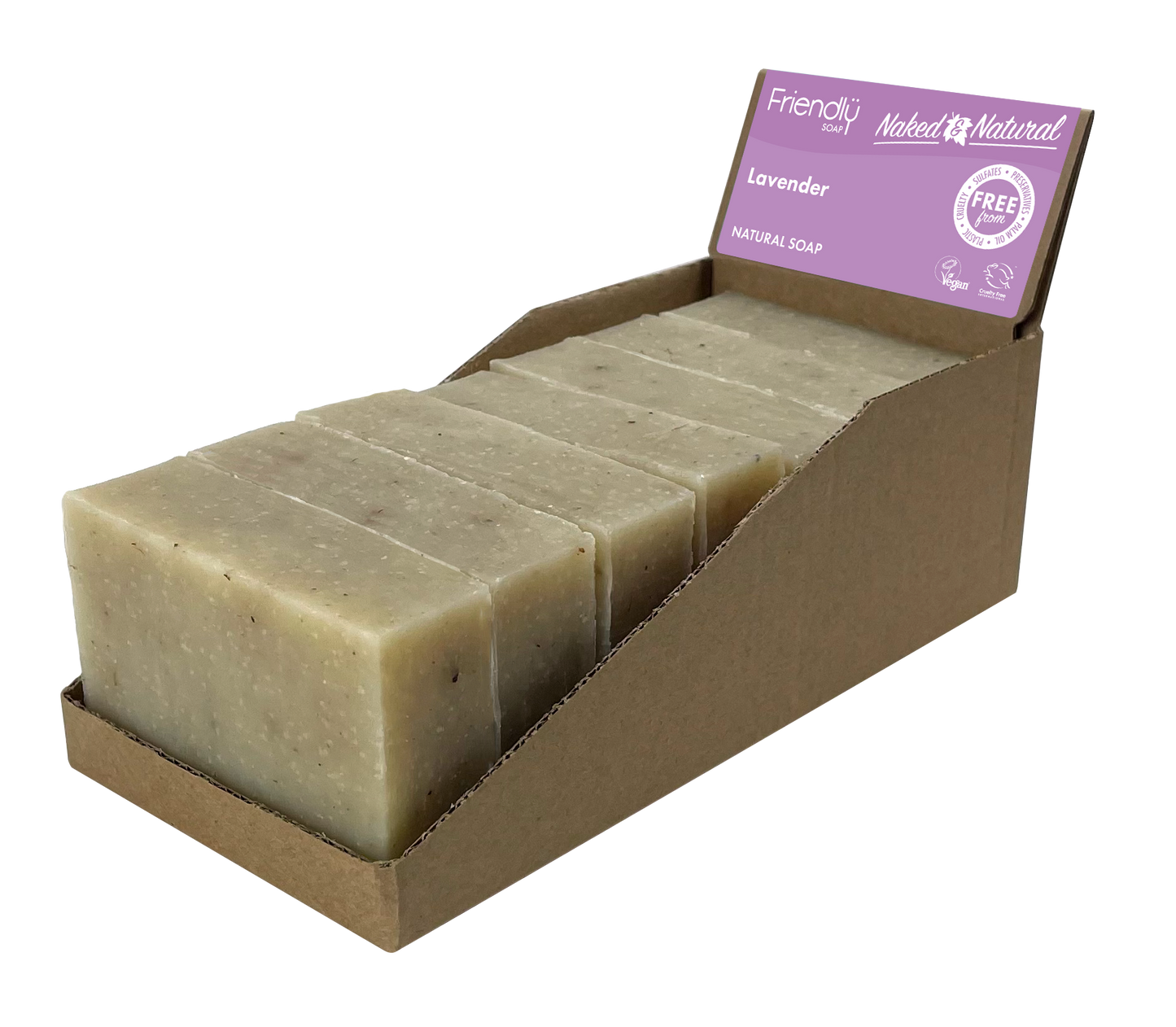 Lavender - Naked and Natural - Bath Soap