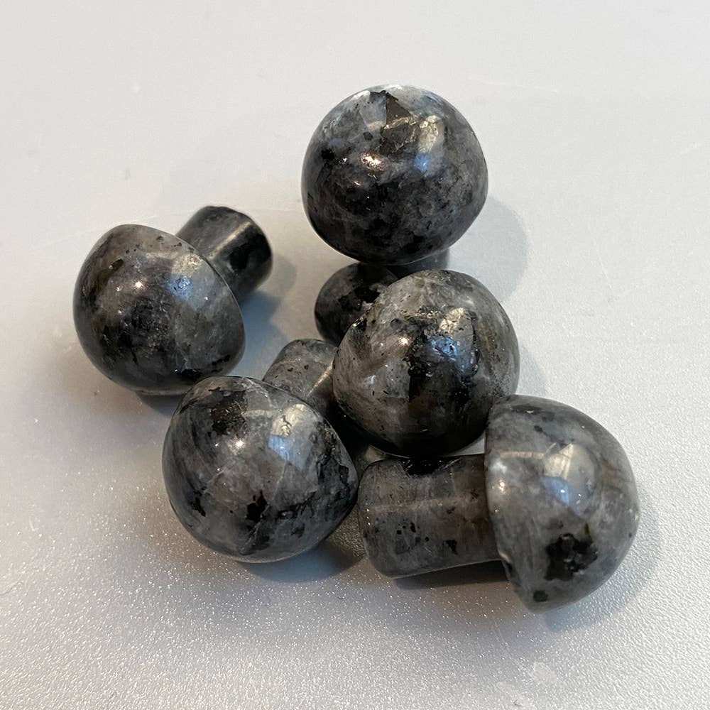 Crystal Mushroom, 2cm: Labradorite