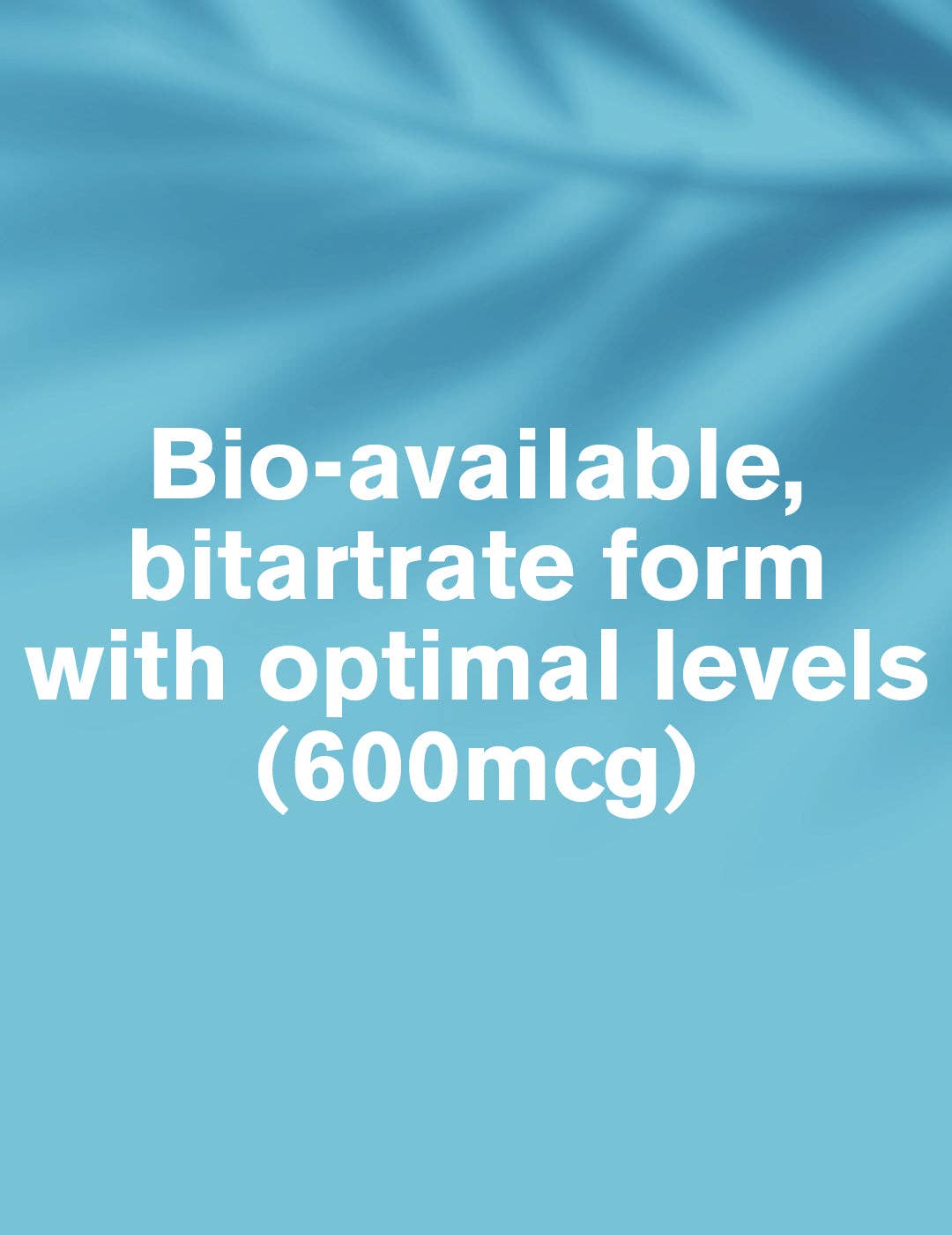 Choline 600mg | Bitartrate | 60 Capsules