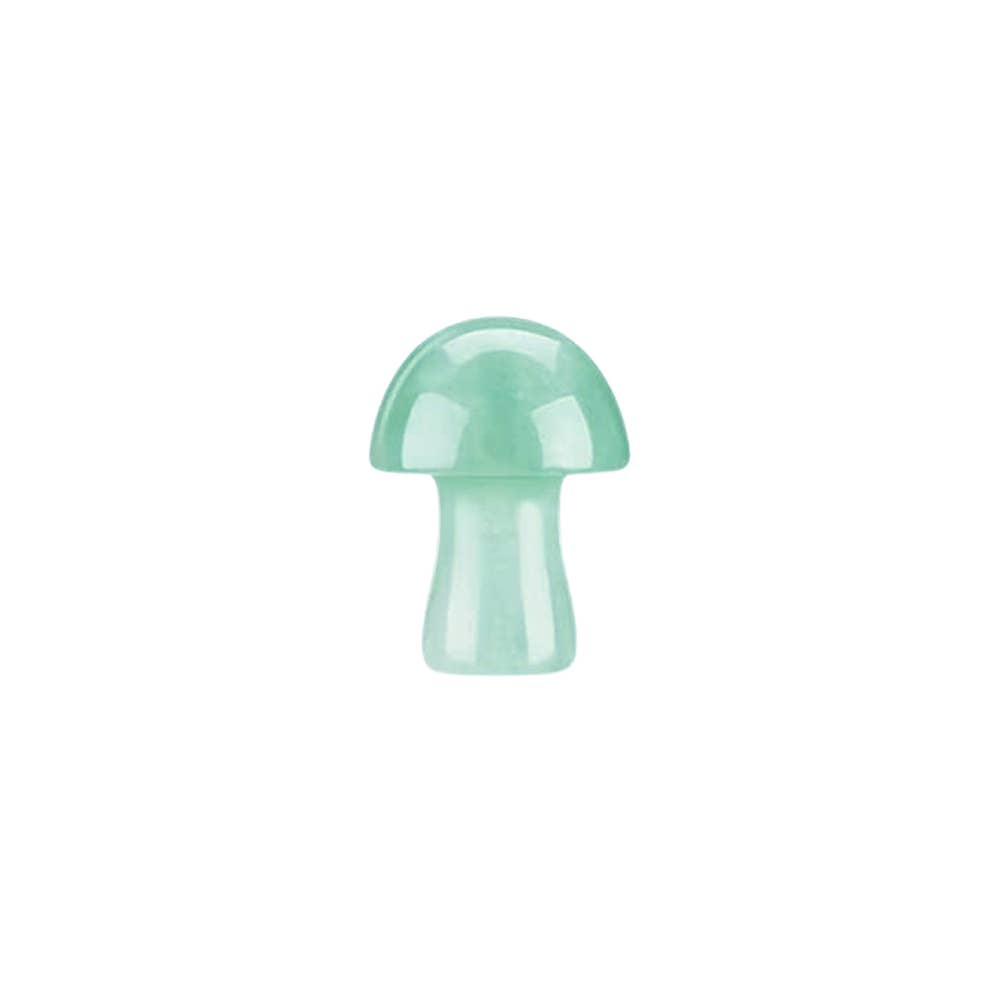 Crystal Mushroom, 2cm: Green Aventurine
