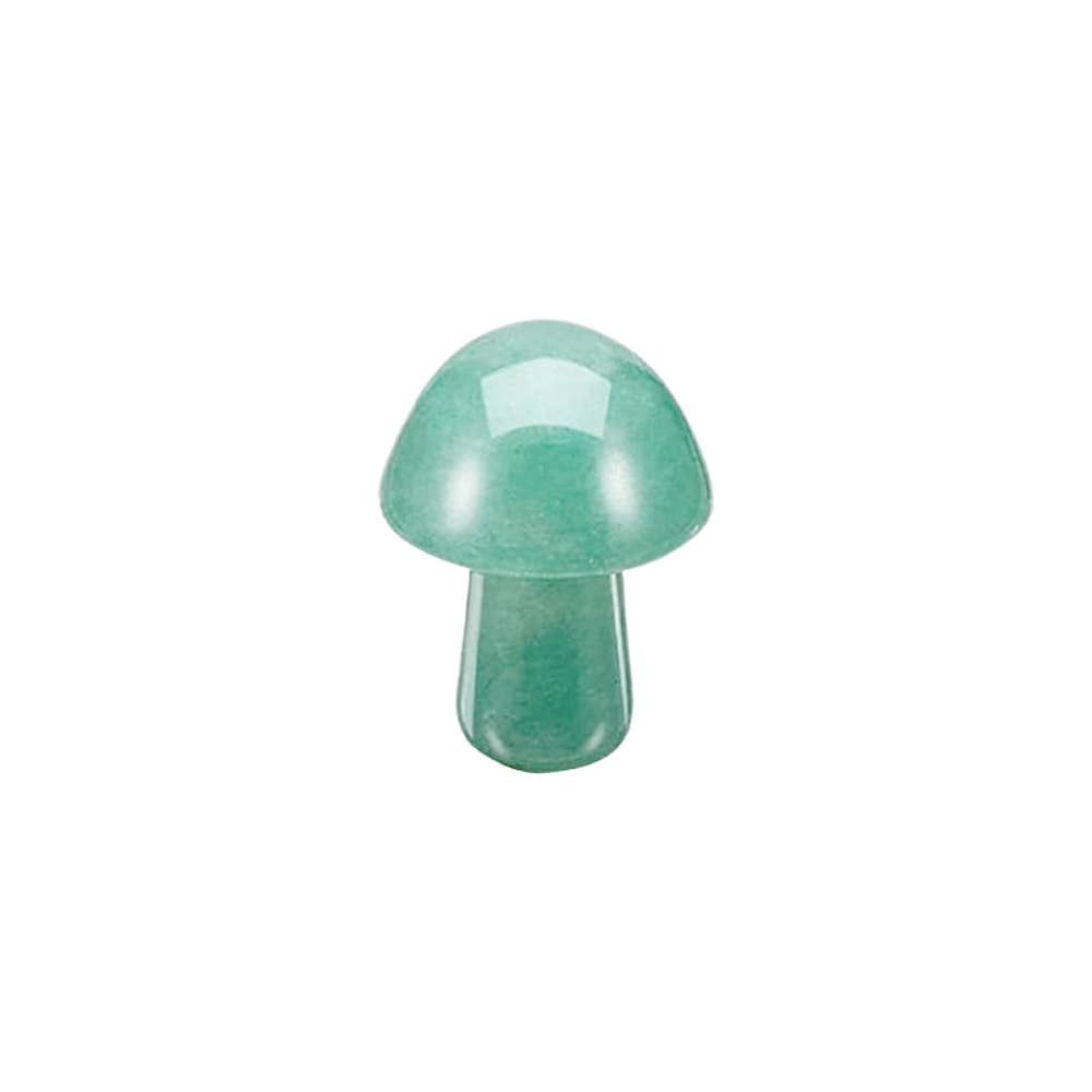 Crystal Mushroom, 2cm: Green Aventurine