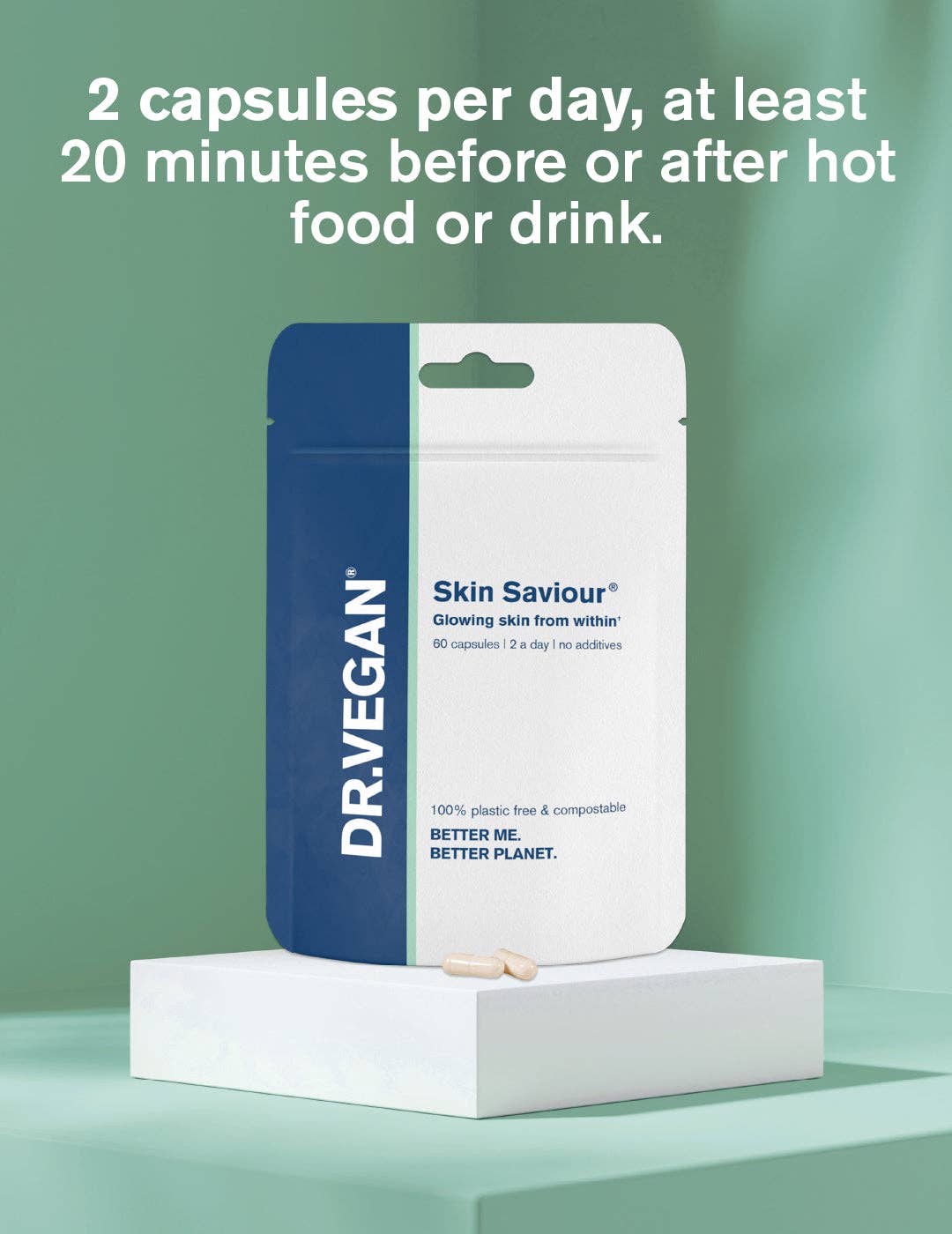 Skin Saviour® | 60 Capsules | Vegan | Collagen Production