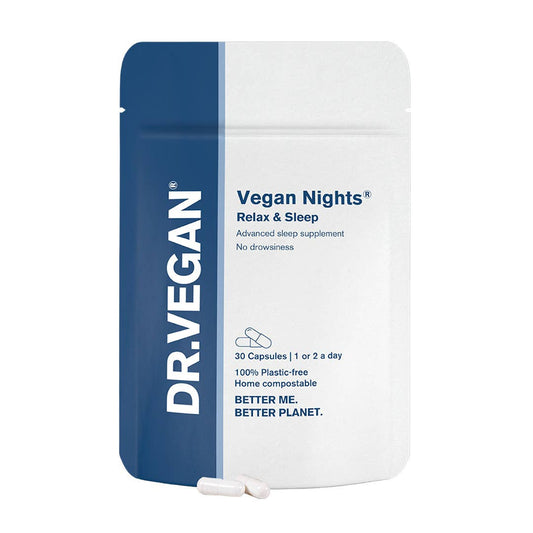 Vegan Nights® | 30 Capsules | Better, Deeper Sleep