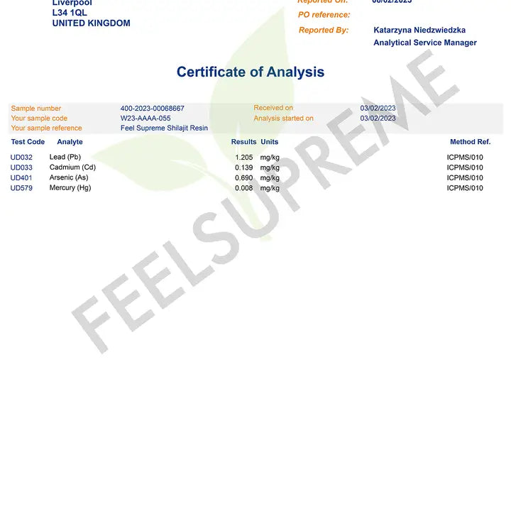 Premium Altai Shilajit Resin 50g | Over 85% Fulvic Acid