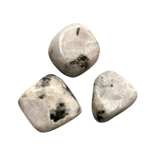 Tumbled Crystal, Single: Rainbow Moonstone