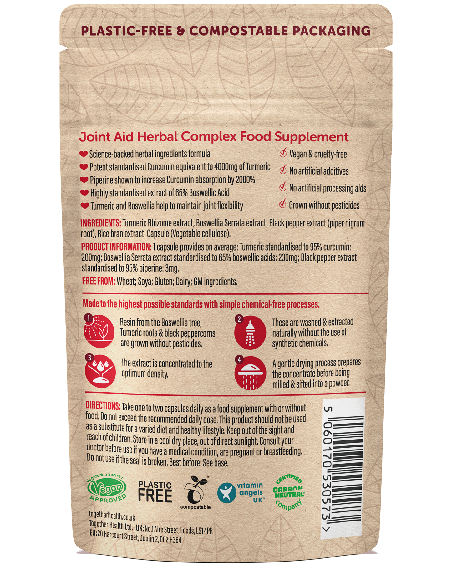 Joint Aid – Joint Supplement – Together Health - 30 Capsules