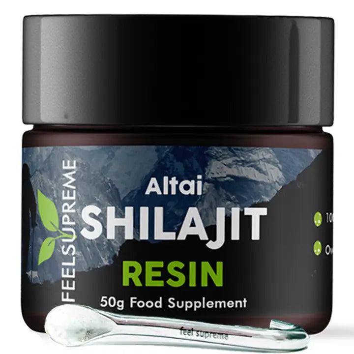 Premium Altai Shilajit Resin 50g | Over 85% Fulvic Acid
