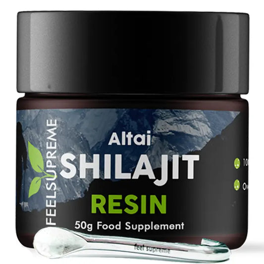Premium Altai Shilajit Resin 50g | Over 85% Fulvic Acid