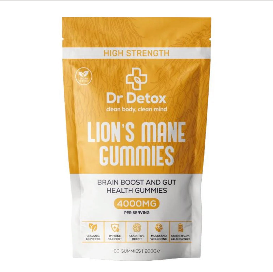 Lions Mane Gummies By Dr Detox