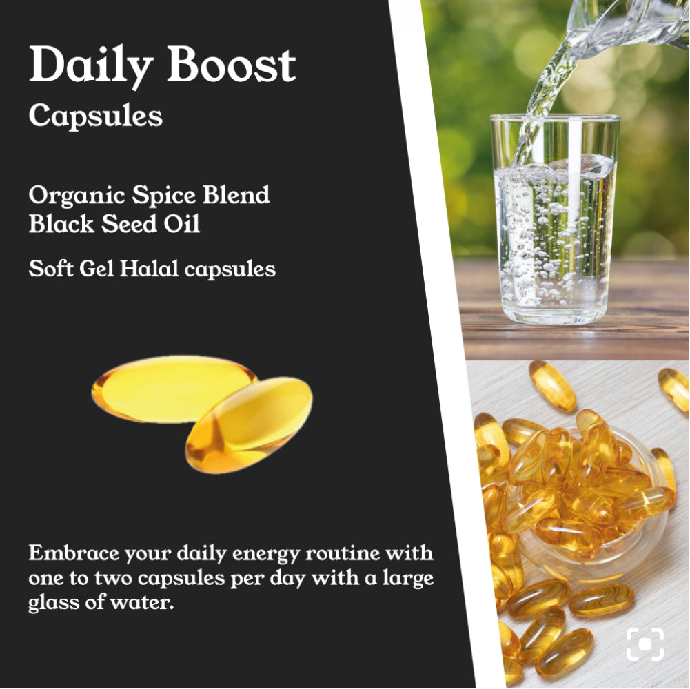 NTURE Black seed oil soft gel capsules