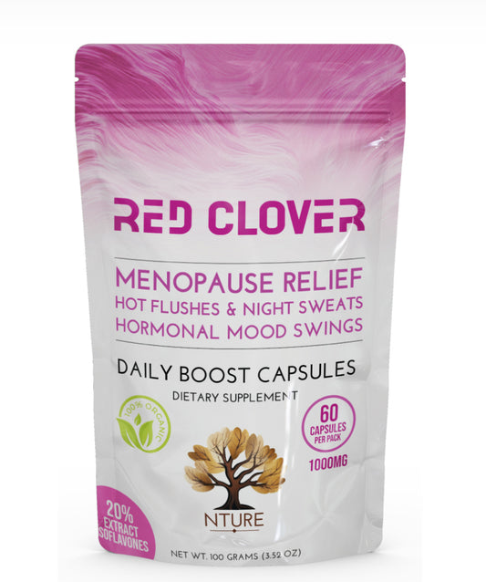 NTURE Red clover capsules