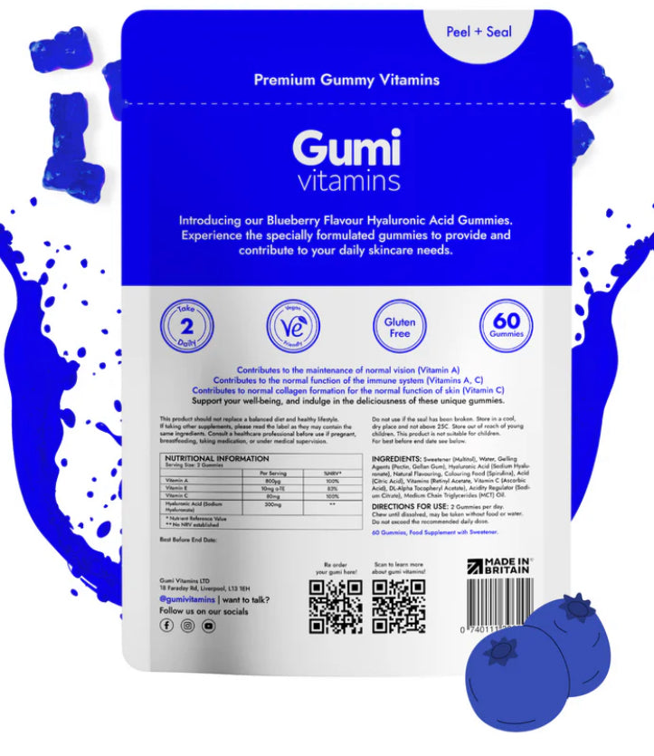 Hyaluronic Acid Gumi Vitamins