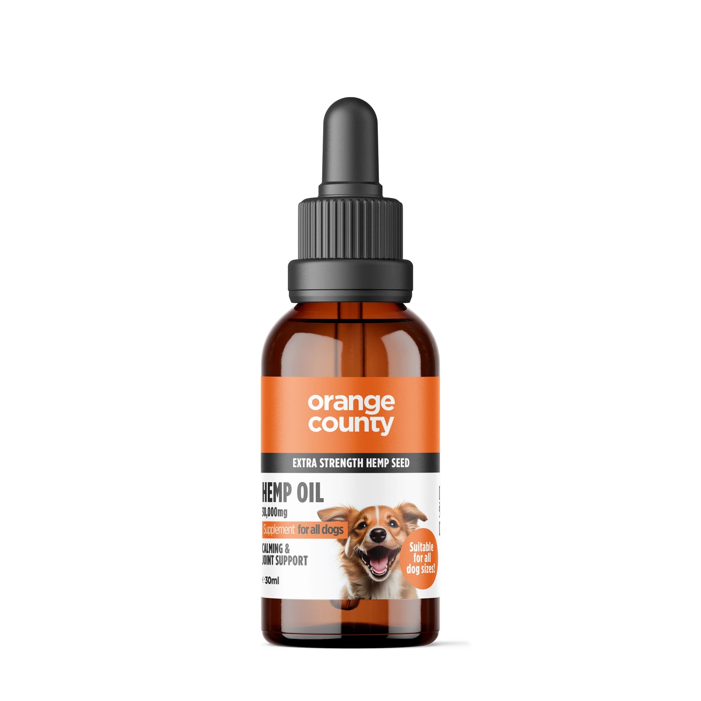 Orange County 30000mg Pet Calming Hemp Seed Oil 30ml