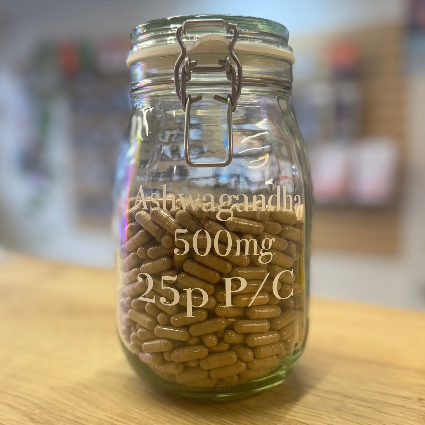 Ashwagandha 500mg Loose Capsules
