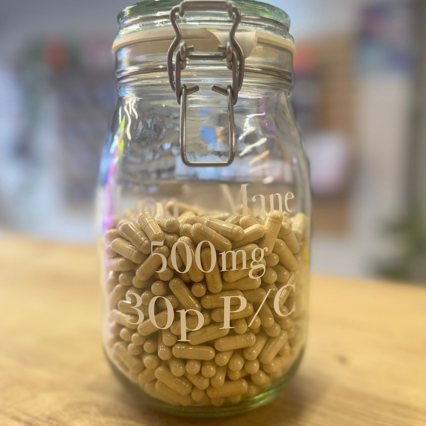 Lion’s Mane 500mg Loose Capsules