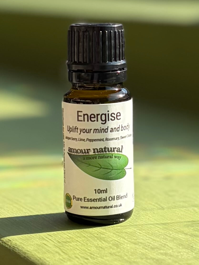Energise Essential Oil | Natural Energy & Focus Aromatherapy Blend 10ml