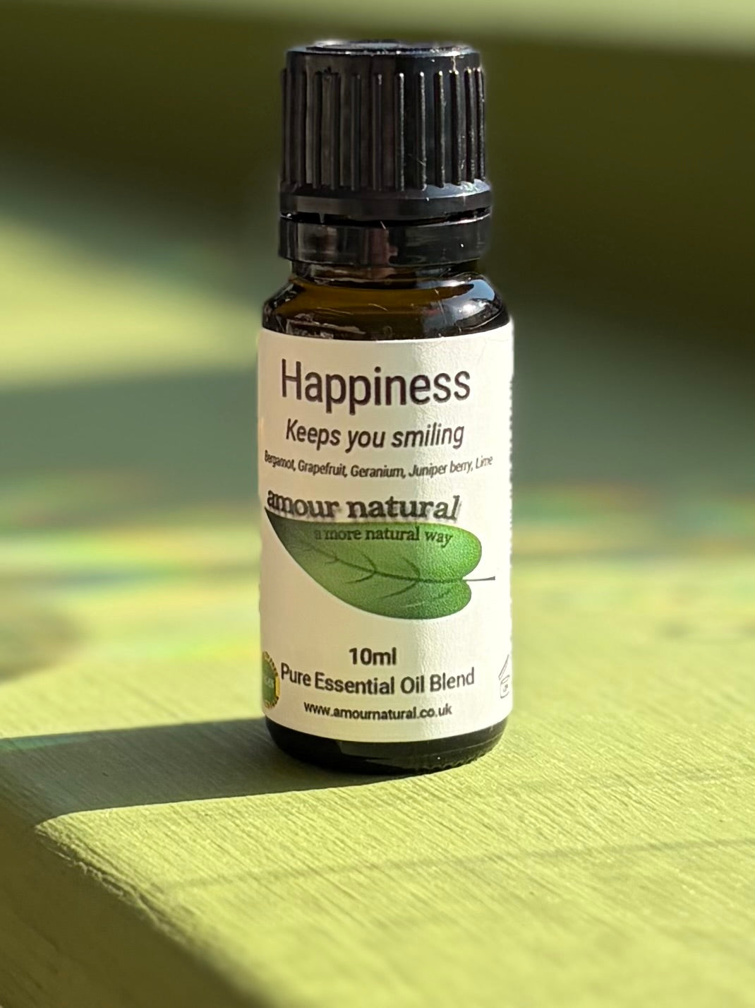 Natural Happiness Essential Oil | Uplifting Aromatherapy for Joy & Calm 10ml