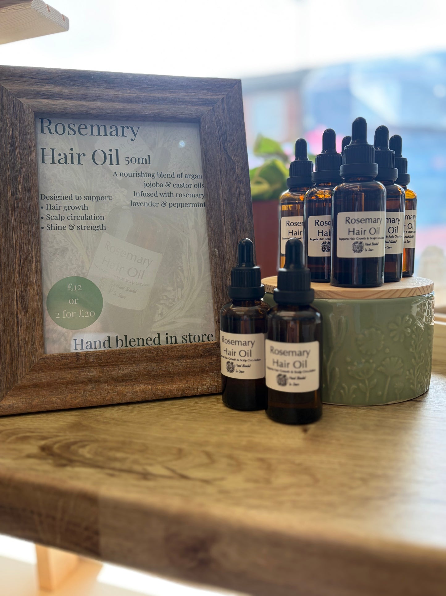 Rosemary Hair Oil For Growth Support And Scalp Stimulation
