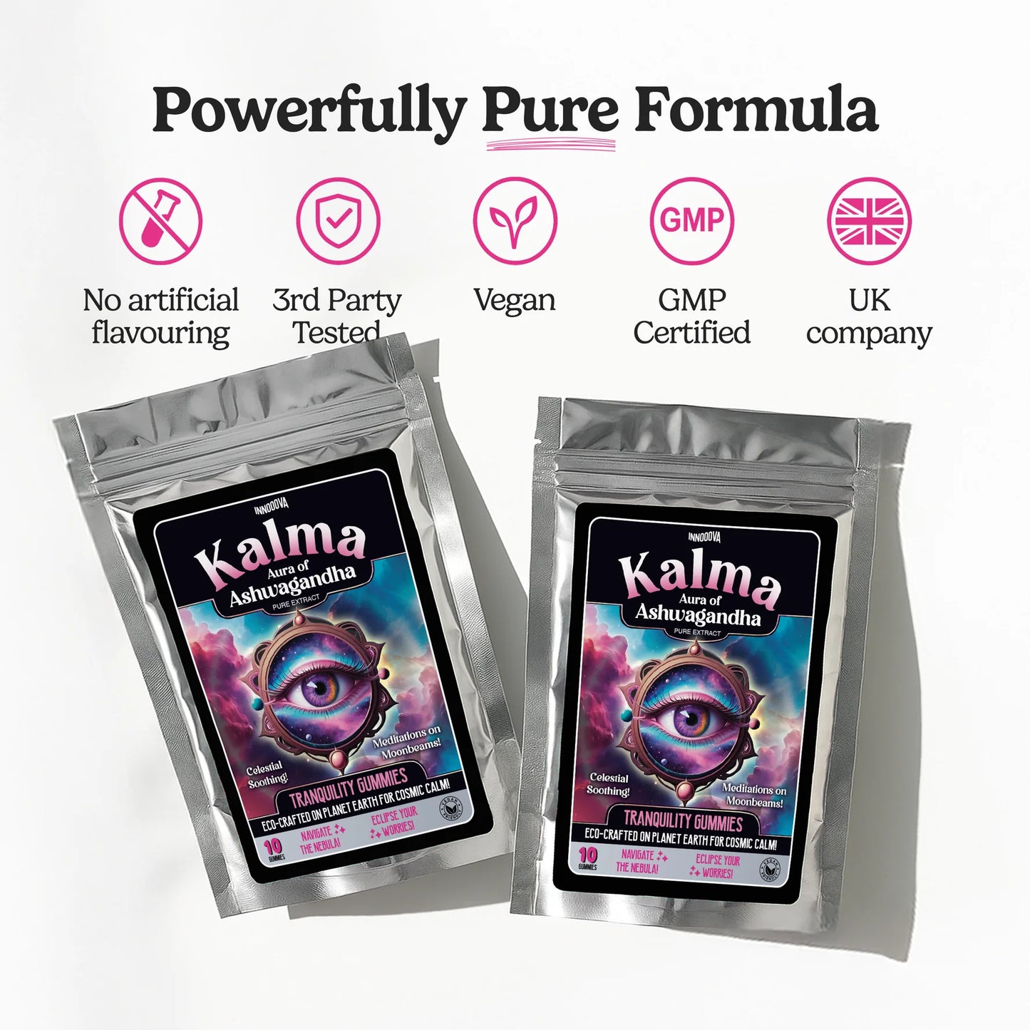 Innooova Kalma Pure Ashwaghanda Extract Gummies