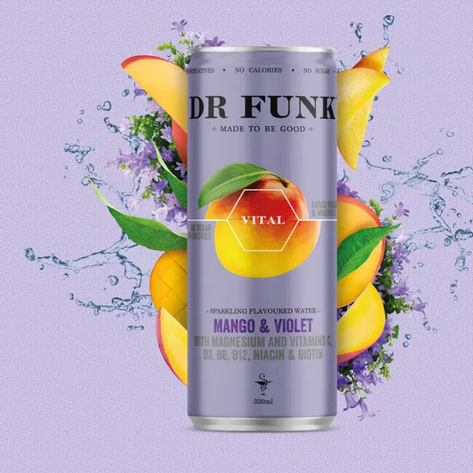 Dr Funk: Mango & Violet with Magnesium and 6 Essential Nutrients