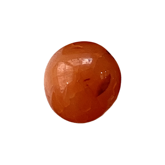 Tumbled Crystal, Single: Carnelian