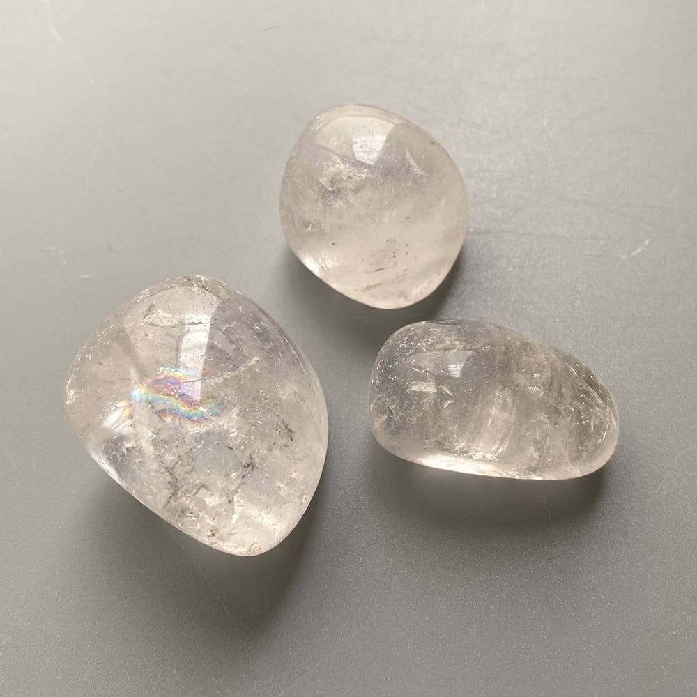 Tumbled Crystal, Single: Clear Quartz