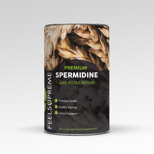 Spermidine with Astaxanthin | Anti Aging Natural Supplement