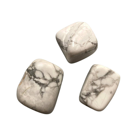 Tumbled Crystal, Single: Howlite