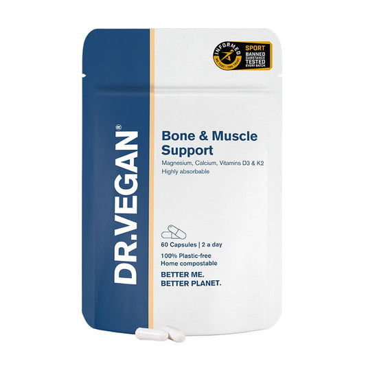 Bone & Muscle Support | Calcium, Magnesium | 60 Capsules