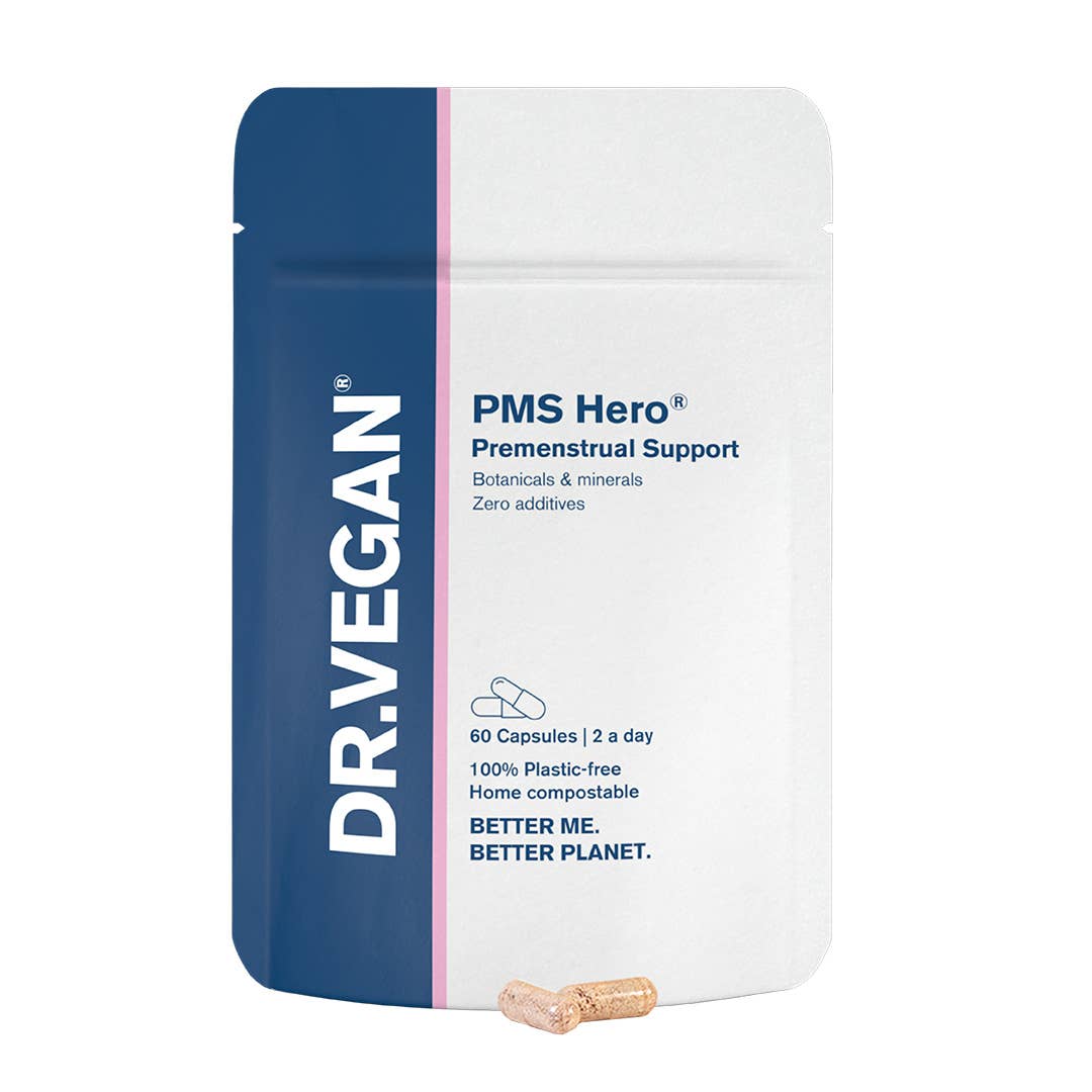 PMS Hero® | 60 Capsules | Relieves PMS Symptoms | Natural